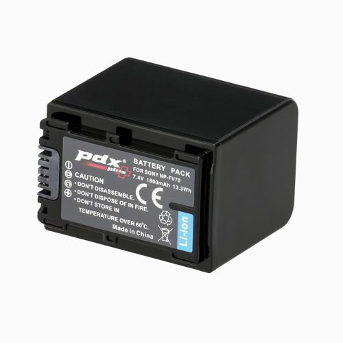 PDX Sony NP-FV70 Akku: Hochkapazitiver Video-Kamera-Akku